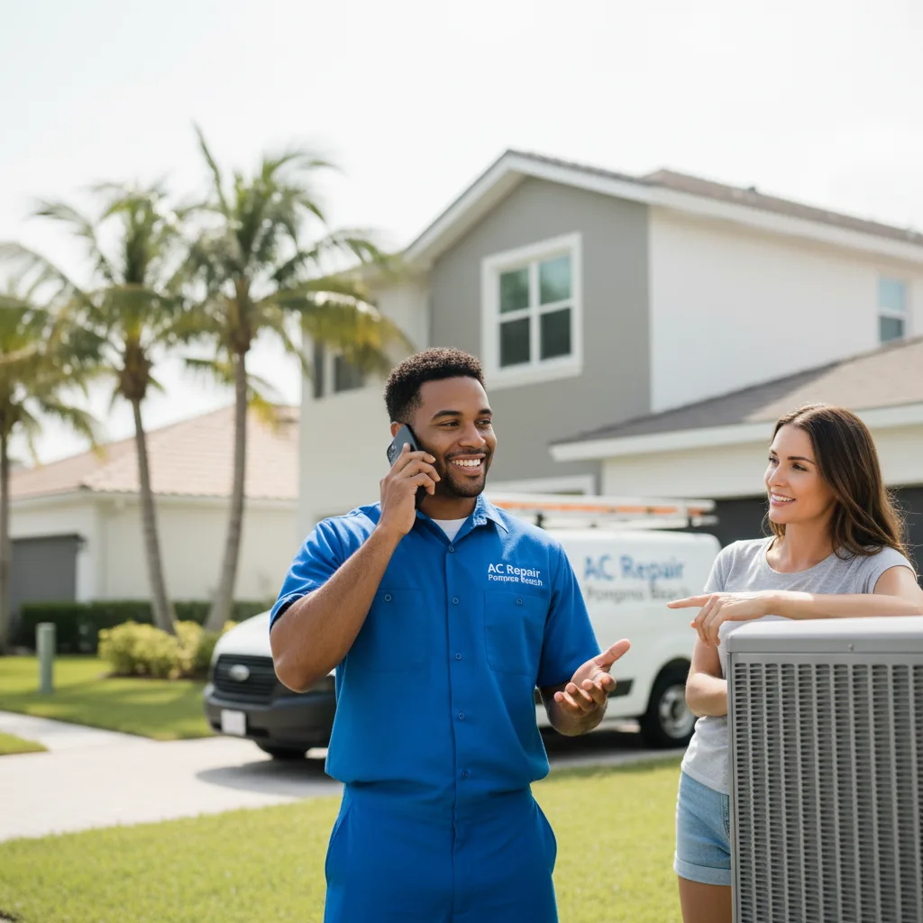 AC Repair Pompano Beach customer support in Stedman
